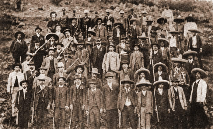 Group of miners